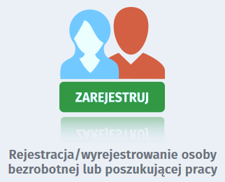 Rejestracja lub wyrejestrowanie osoby bezrobotnej lub poszukującej pracy