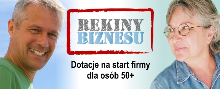 plakat projektu Rekiny biznesu